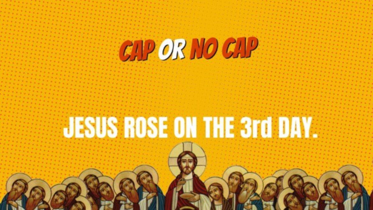 CAP! NO CAP! Bible Edition image number null